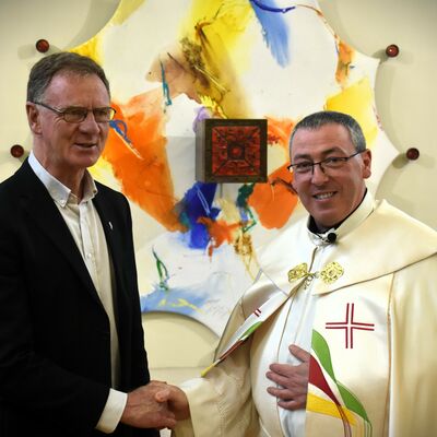 The Seminary Community bids farewell to Fr Leon Ó'Giolláin SJ